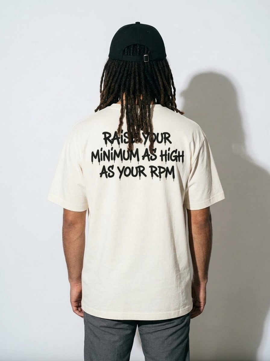 RAISE YOUR MINIMUM Oversized T-shirt