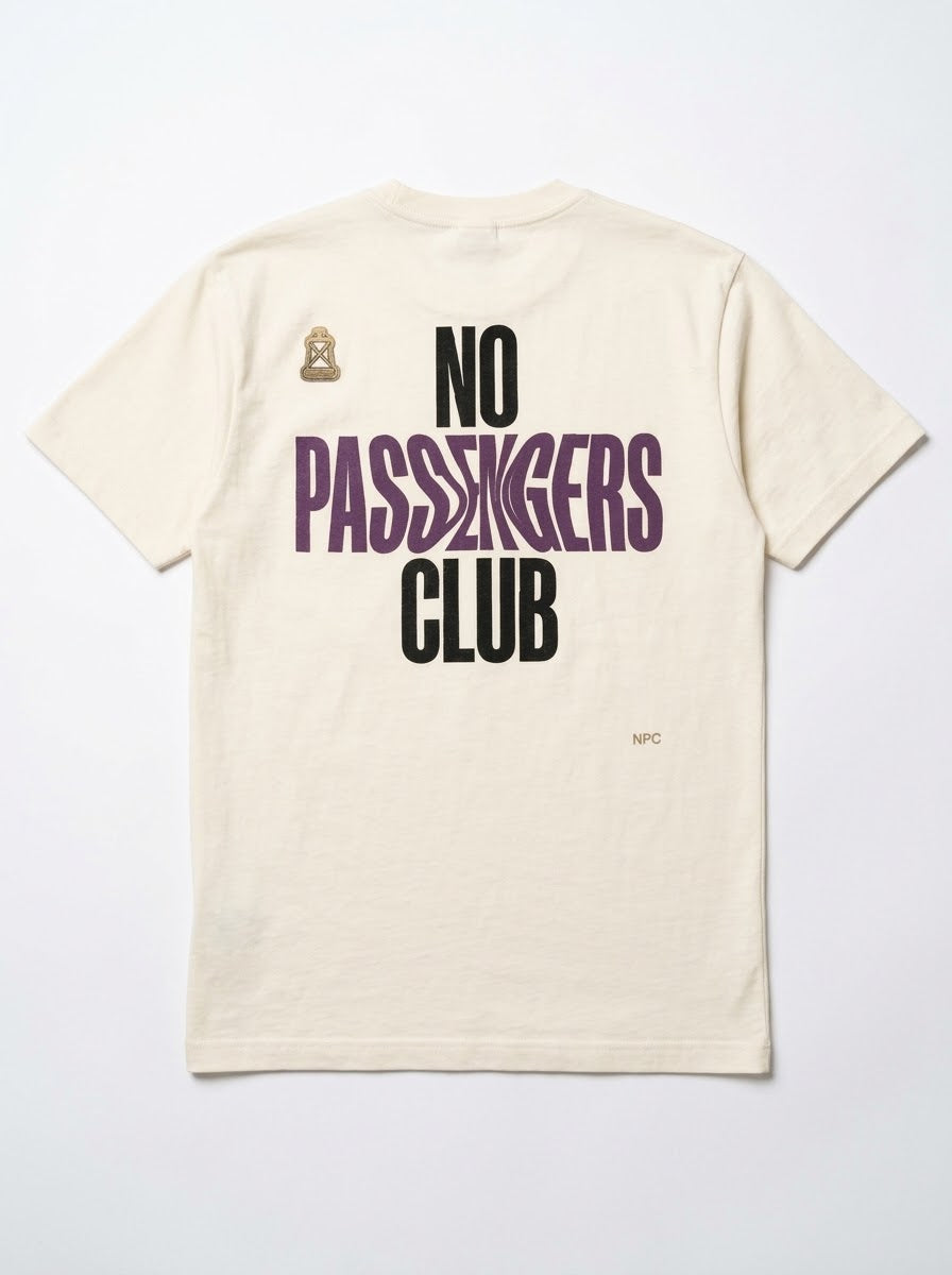 NO PASSENGERS VOID Oversized T-shirt