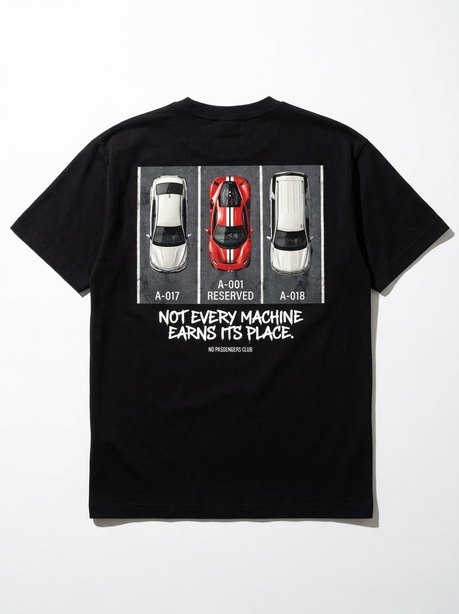 488 PARK™ Oversized Black T-shirt