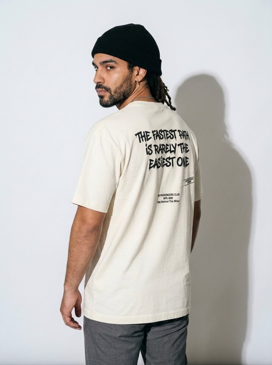 THE FASTEST PATH Oversized T-shirt