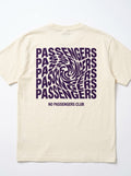 PURPLE BLURRY Oversized T-shirt